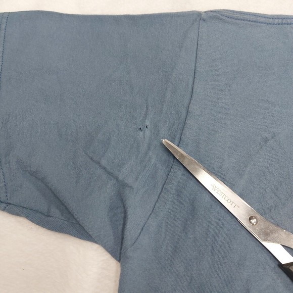 Vintage Jerry Leigh Disney Tigger Blue Graphic T-Shirt Size Large Boxy Crop-Top - Picture 7 of 7